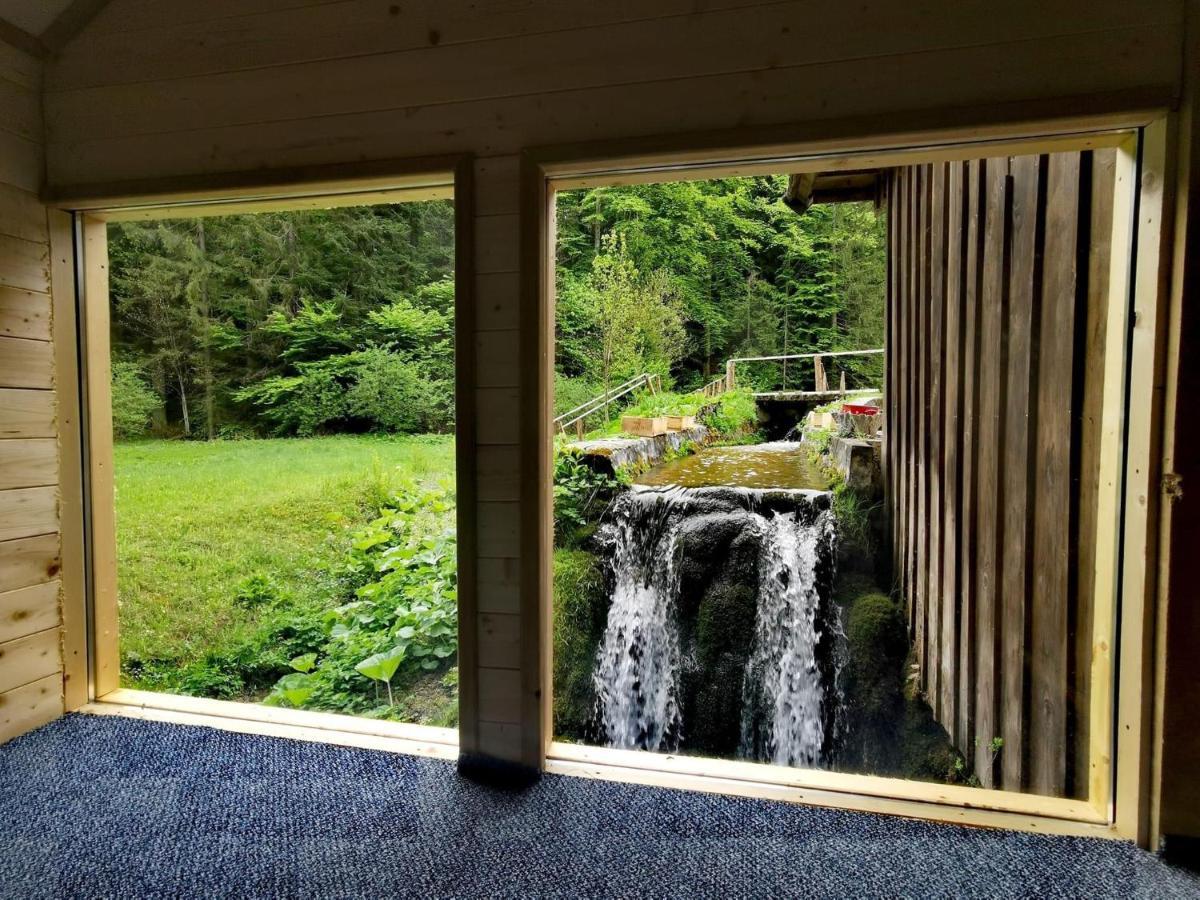 Wooden House With A Waterfall "Stipanov Mlin" Villa Plitvicka Jezera Luaran gambar